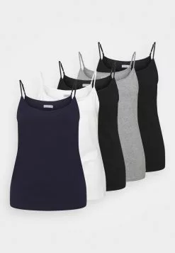 Anna Field Curvy 5 PACK - Top - Black/white -Anna Field Geschäft 043ff143449d4ab39ecc614e0b876465