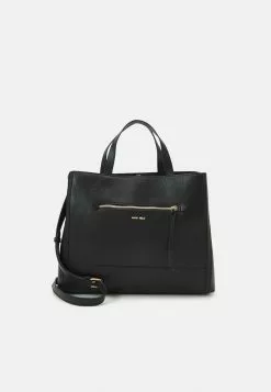 Anna Field LEATHER - Notebooktasche - Black