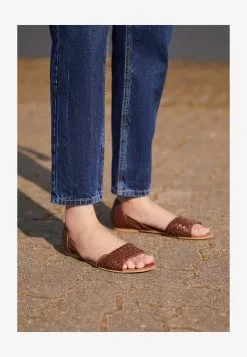 Anna Field LEATHER - Riemensandalette - Cognac -Anna Field Geschäft 1247daefb646481ca5983899a11af3e0