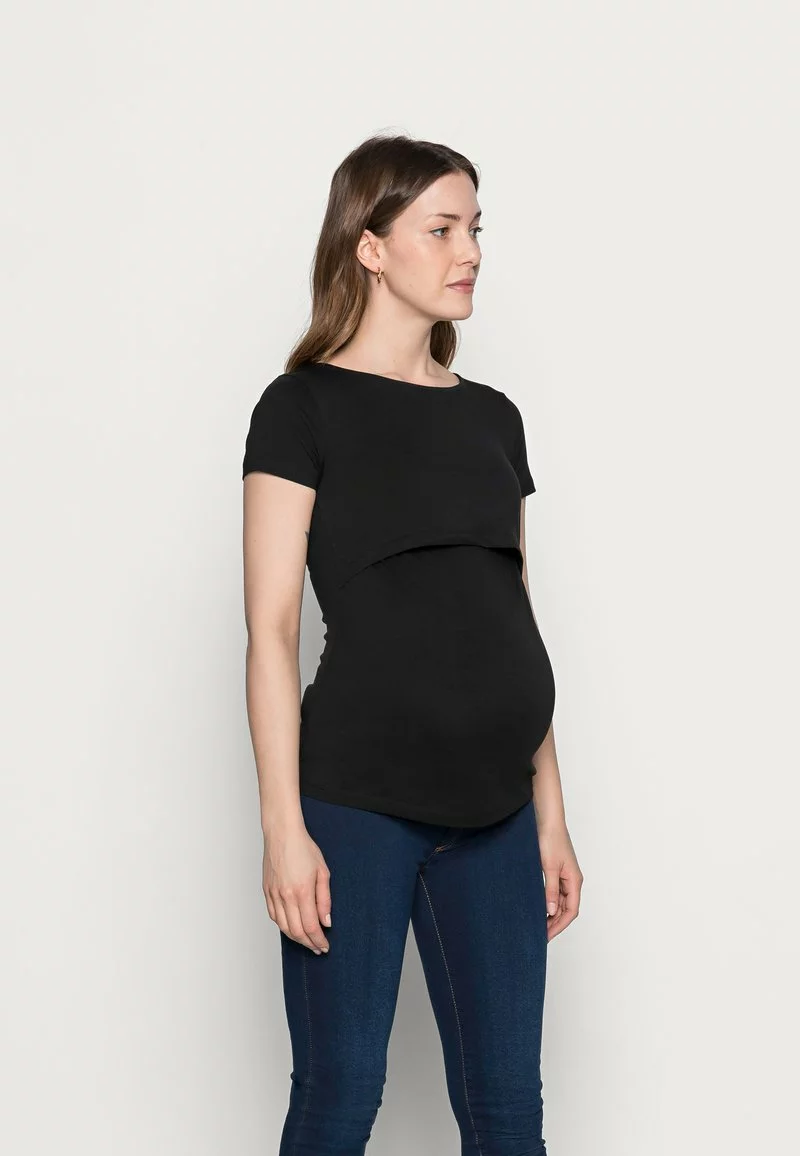 Anna Field MAMA NURSING 2er PACK - Basic T-shirt - T-Shirt Basic - Dark Blue/black 4 Anna Field MAMA NURSING 2er PACK - Basic T-shirt - T-Shirt Basic - Dark Blue/black – Bild 2