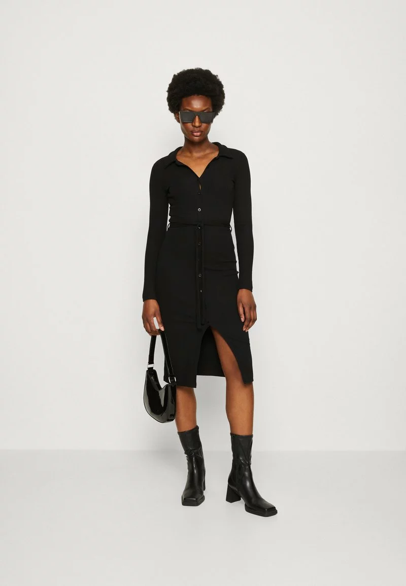 Anna Field Jerseykleid - Black 4 Anna Field Jerseykleid - Black – Bild 2