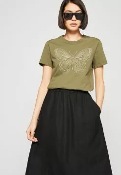 Anna Field T-Shirt Print - Green -Anna Field Geschäft 22c5c4a7a1214ac1bdc41ed0b9b32aae
