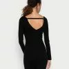 Anna Field OFFENER RÜCKEN BODYCON MINI STRICKKLEID - Etuikleid - Black -Anna Field Geschäft 25fed224e72345b8b83ced82993358f5