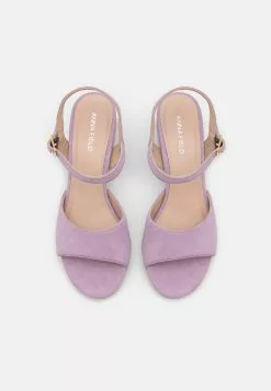 Anna Field LEATHER - Riemensandalette - Lilac -Anna Field Geschäft 2e3c811cd66c4c55908c6d94183ad233