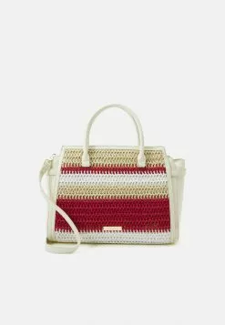 Anna Field Handtasche - Off-white/red