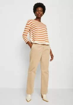 Anna Field Langarmshirt - White/apricot -Anna Field Geschäft 3a400ad7a33441c8a881ff430f079848