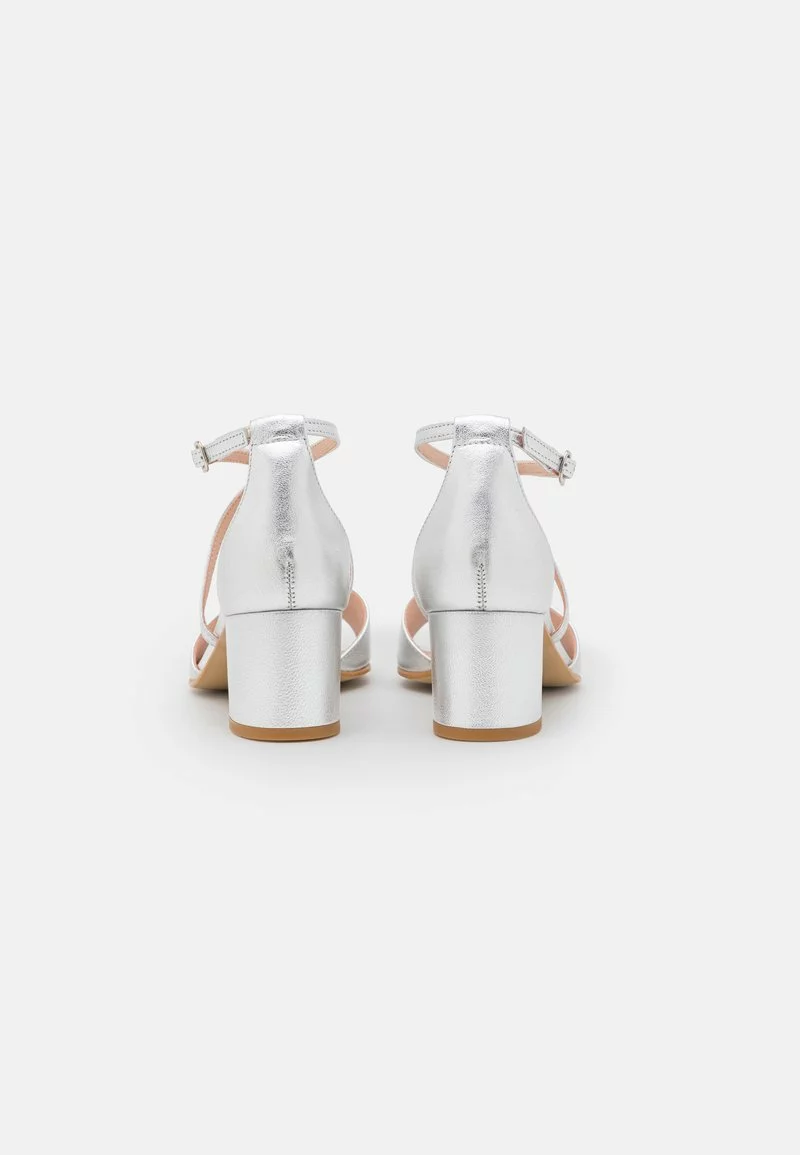 Anna Field LEATHER - Riemensandalette - Silver 6 Anna Field LEATHER - Riemensandalette - Silver – Bild 4