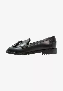 Anna Field LEATHER - Slipper - Black -Anna Field Geschäft 46dcc9c44efa4249b75ce0dddaeb1573