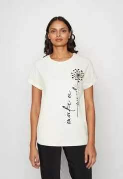 Anna Field T-Shirt Print - White -Anna Field Geschäft 4ac2d59b9ee5459dbcb3310930fb51c0 2