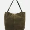 Anna Field LEATHER - Handtasche - Khaki -Anna Field Geschäft 4fe33866136c4a0ab8fe51b79aefe216