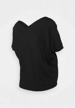 Anna Field MAMA 2 PACK - T-Shirt Basic - White/black -Anna Field Geschäft 4fe687d33bf847b7af83aebdbcee5df4