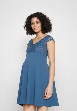 Anna Field MAMA Jerseykleid - Dark Blue