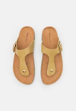 Anna Field Zehentrenner - Khaki -Anna Field Geschäft 5316f05db9bf49089d818484f58bb793