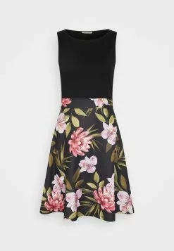 Anna Field Jerseykleid - Black/black/pink -Anna Field Geschäft 566117c5c76c498c8ec0f4f3e04f7e92
