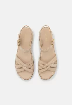 Anna Field LEATHER - Keilsandalette - Beige -Anna Field Geschäft 5e0952d91e154888be76cdfe1f9a1c60