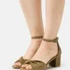 Anna Field LEATHER - Riemensandalette - Khaki