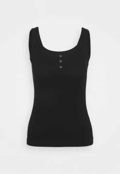Anna Field Top - Black