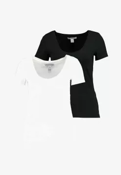 Anna Field 2 PACK - T-Shirt Basic - White/black 11 Anna Field 2 PACK - T-Shirt Basic - White/black -Anna Field Geschäft 649693eb35dd4a52a4dfcb4efd25b2fd
