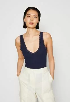 Anna Field Top - Dark Blue 11 Anna Field Top - Dark Blue -Anna Field Geschäft 67b46180fab2442f8f625b29b21b17f1