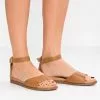 Anna Field Wide Fit Riemensandalette - Cognac