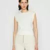 Anna Field T-Shirt Basic - Off-white -Anna Field Geschäft 75a5df61e76d4c1391ef89c27a5e3fe5