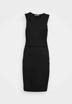 Anna Field Petite DRAPPED NECKLINE SMART BODYCON SLEEVELESS MINI DRESS - Jerseykleid - Black -Anna Field Geschäft 7e169e682756419492298dc1919a2371