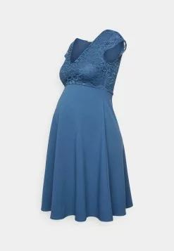 Anna Field MAMA Jerseykleid - Dark Blue -Anna Field Geschäft 8e6ebef663e548f982987442b441d1e0