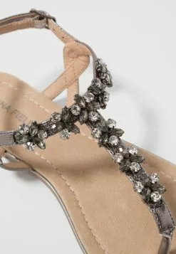 Anna Field Zehentrenner - Gunmetall -Anna Field Geschäft 97ace3041f0d4c5a8fa7cc87e151d033