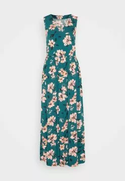Anna Field Maxikleid - Dark Green/pink -Anna Field Geschäft a73ea3f57bac494981bebf50dc4aeb2e
