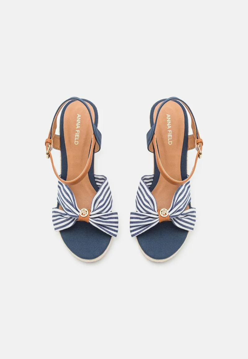 Anna Field High Heel Sandalette - Dark Blue 8 Anna Field High Heel Sandalette - Dark Blue – Bild 6