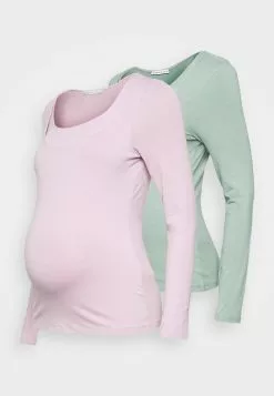 Anna Field MAMA MATERNITY BASIC LONGSLEEVE 2 PACK - Langarmshirt - Pink/light Green 12 Anna Field MAMA MATERNITY BASIC LONGSLEEVE 2 PACK - Langarmshirt - Pink/light Green -Anna Field Geschäft aa3097cc654b452191a42a513d4790a6
