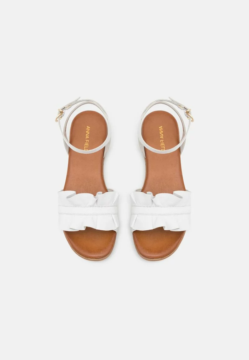 Anna Field LEATHER - Riemensandalette - White 7 Anna Field LEATHER - Riemensandalette - White – Bild 6