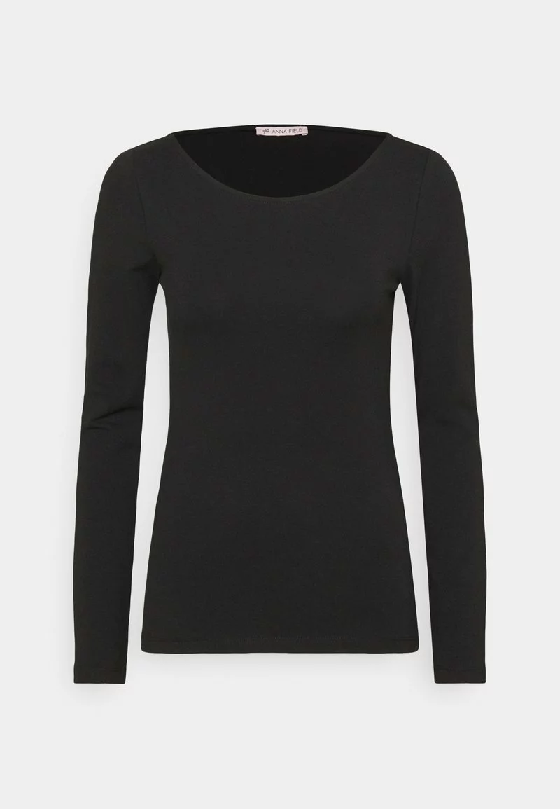 Anna Field 2 PACK - Langarmshirt - Black/mottled Grey 3 Anna Field 2 PACK - Langarmshirt - Black/mottled Grey – Bild 2