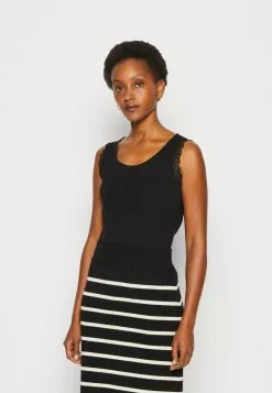 Anna Field Top - Black