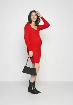 Anna Field MAMA Strickkleid - Red -Anna Field Geschäft bba298d611524c2aa42e61464137c852