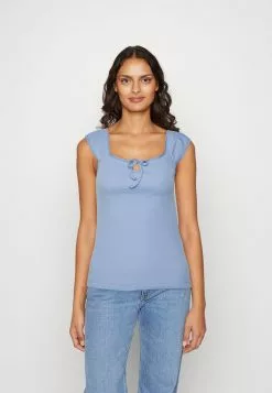 Anna Field T-Shirt Print - Light Blue