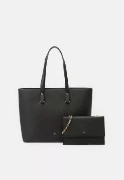 Anna Field SET - Shopping Bag - 802 - Black
