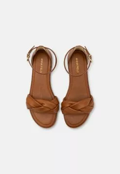 Anna Field Wide Fit LEATHER - Riemensandalette - Cognac -Anna Field Geschäft c03b53c0a6db47779ac8736be6a5613c