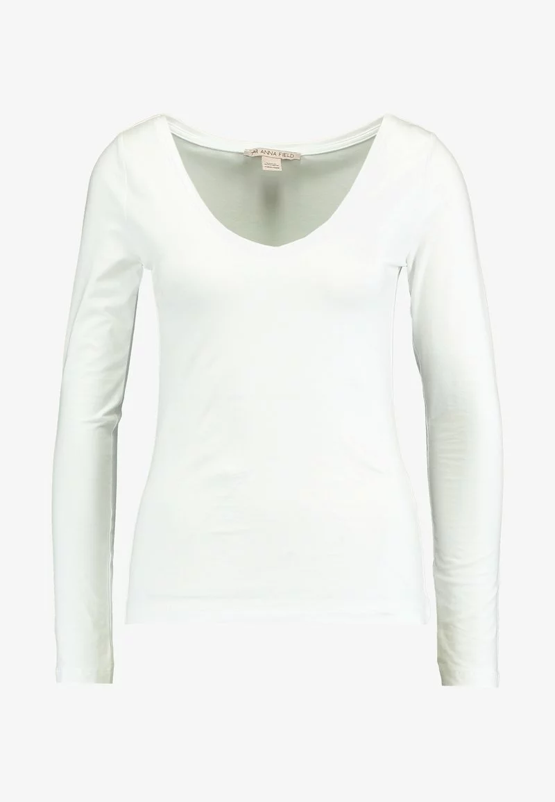 Anna Field BASIC - Langarmshirt - White 7 Anna Field BASIC - Langarmshirt - White – Bild 5