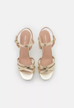 Anna Field Plateausandalette - Gold -Anna Field Geschäft ce6d34fb79da4214891f82a57d8ee1d3