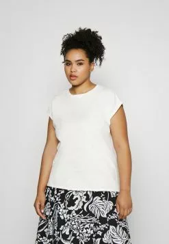 Anna Field Curvy T-Shirt Basic - Off White