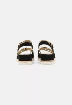 Anna Field LEATHER - Keilsandalette - Black -Anna Field Geschäft e15a96d829114d55af3f3f08dc594dfd