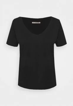Anna Field T-Shirt Basic - Black -Anna Field Geschäft e3b57f37fbaa4eaba308d8a62fbc614a