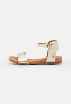 Anna Field LEATHER - Riemensandalette - Gold-coloured -Anna Field Geschäft e498f79a521240619078f90b3b5c1039