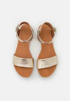 Anna Field LEATHER - Riemensandalette - Gold-coloured -Anna Field Geschäft f0256143698f4bb4ac440134311a63c5