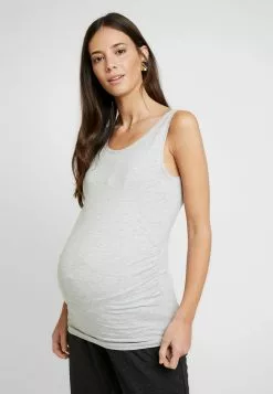 Anna Field MAMA 2 PACK - Top - Light Grey/navypeacoat -Anna Field Geschäft f11618add8ba4af19799cb39edceac0f