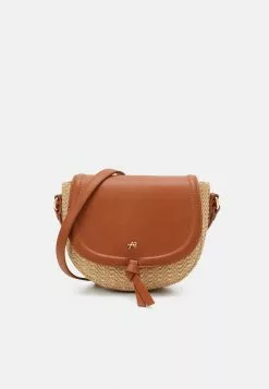 Anna Field Umhängetasche - Beige/cognac