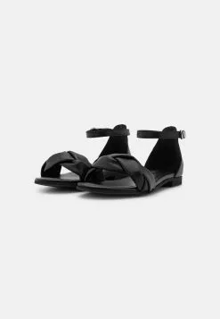 Anna Field Wide Fit LEATHER - Riemensandalette - Black -Anna Field Geschäft fcbaeb55841b49a2b7773d934e1aa288
