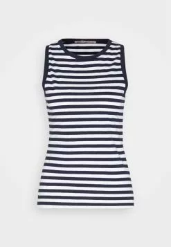 Anna Field Top - Dark Blue/white -Anna Field Geschäft ff9722c40698493b96a12f10c656450c